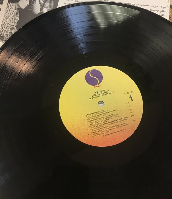 K.D. Lang - Shadowland - 25724 1 - Vinyl LP (USED)