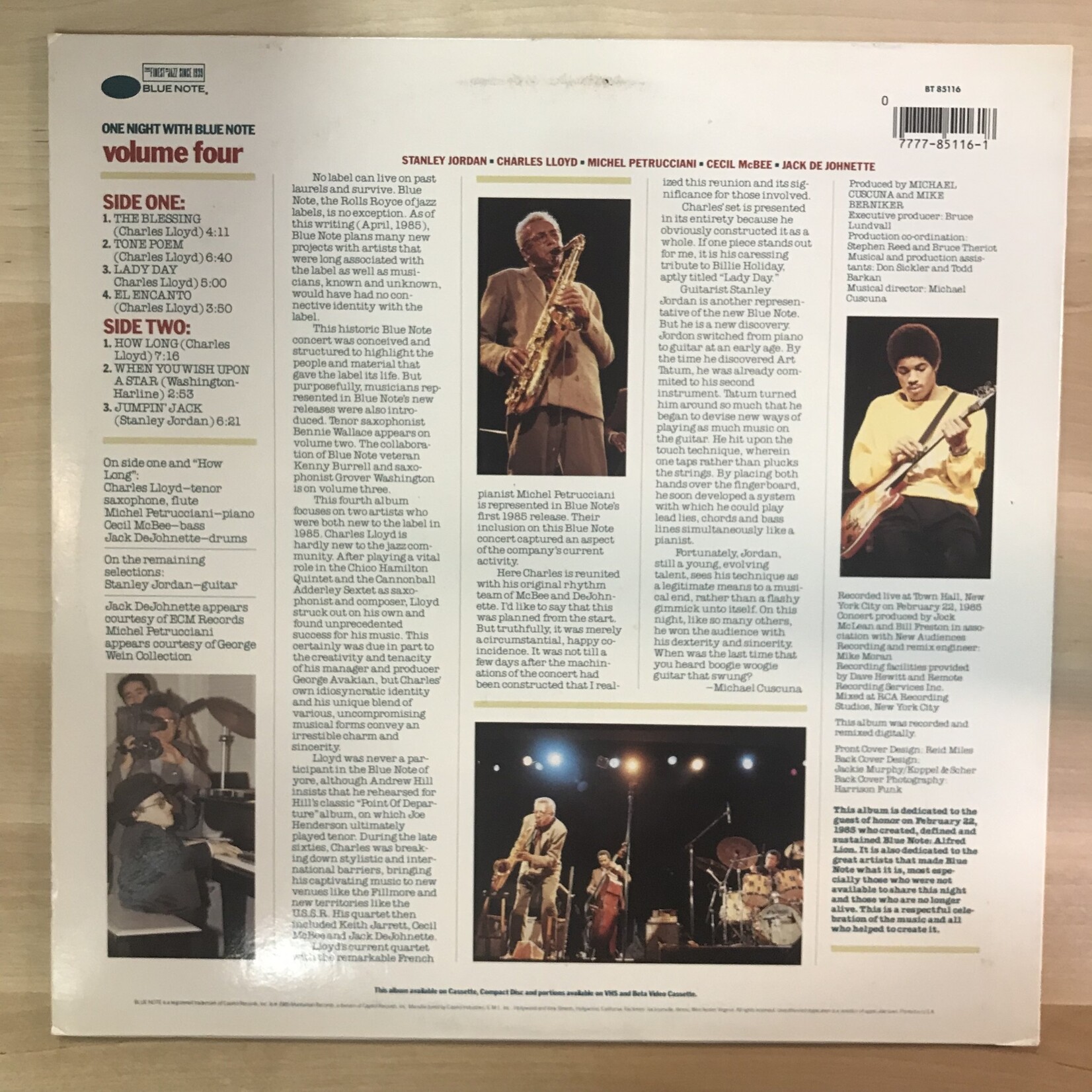 Various - One Night With Blue Note 4 - BT85116 - Vinyl LP (USED)