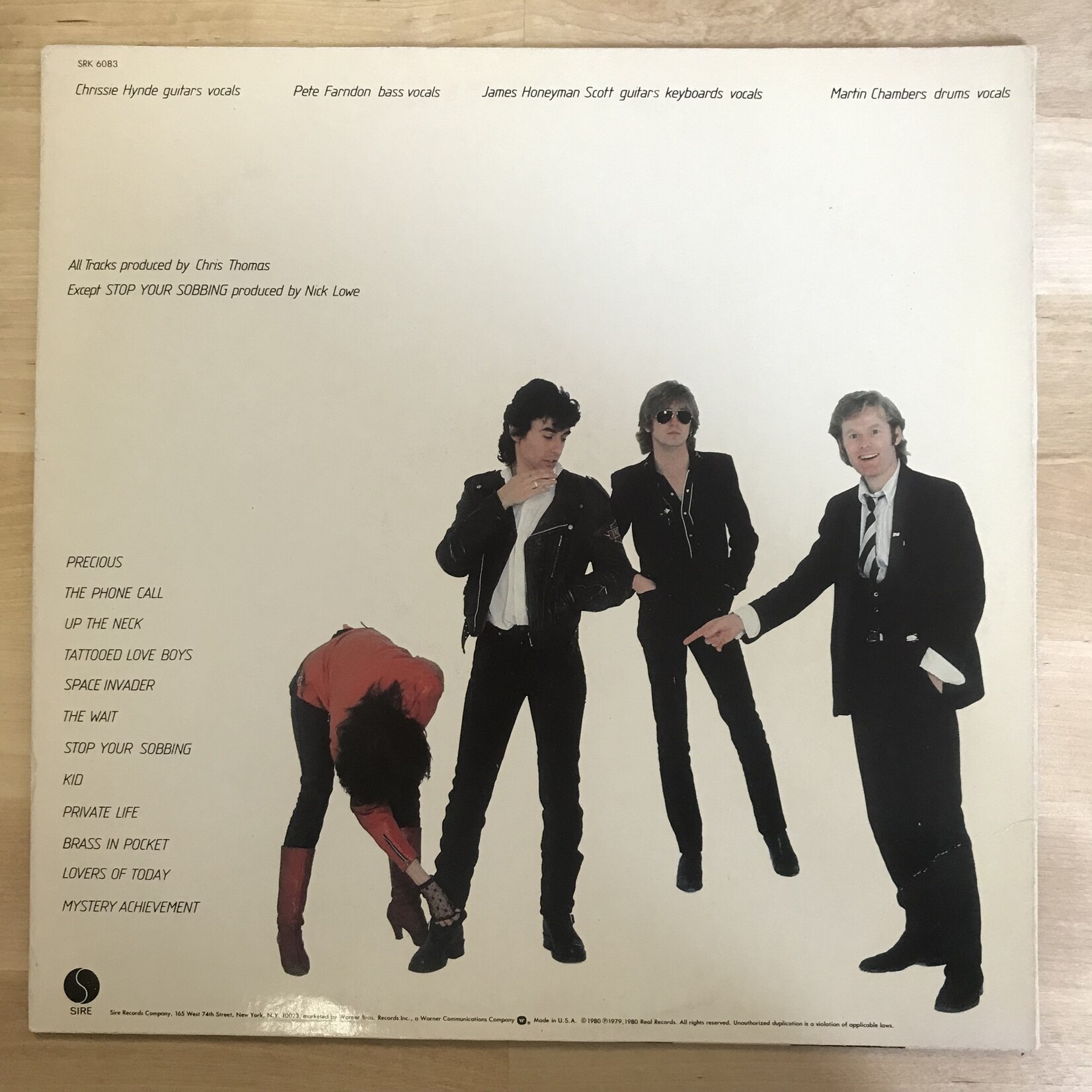 Pretenders - Pretenders - SRk 6083 - Vinyl LP (USED)