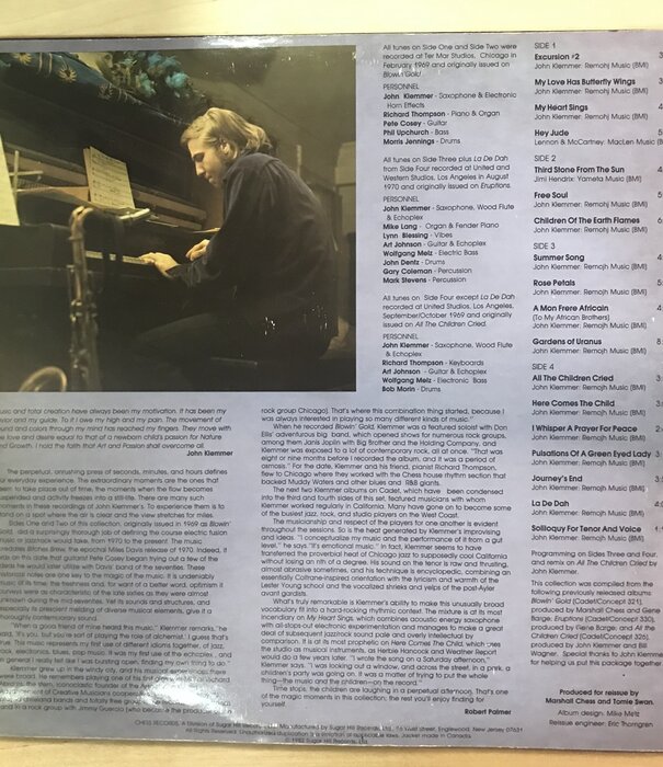 John Klemmer - Blowin’ Gold - CH8300 - Vinyl LP (USED - PROMO)