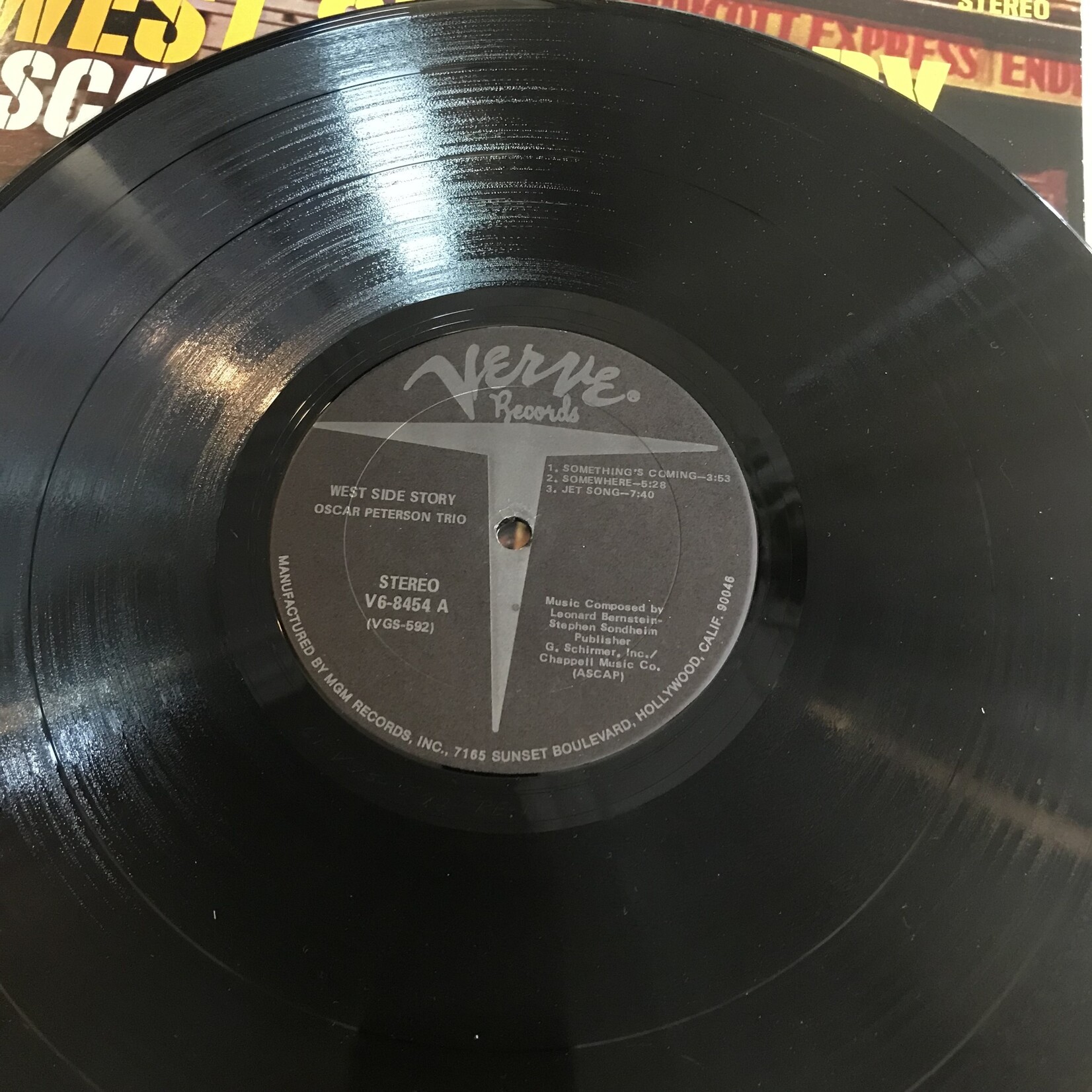 Oscar Peterson Trio - West Side Story - V6 8454 Vinyl LP (USED)