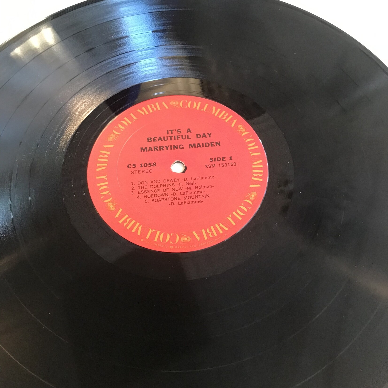 Marrying Maiden - It’s A Beautiful Day - CS1058 - Vinyl LP (USED)