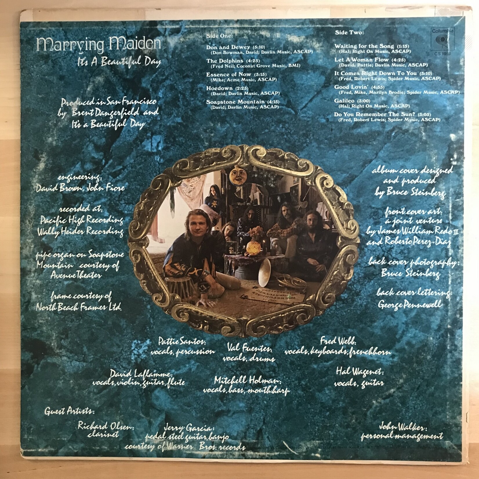 Marrying Maiden - It’s A Beautiful Day - CS1058 - Vinyl LP (USED)