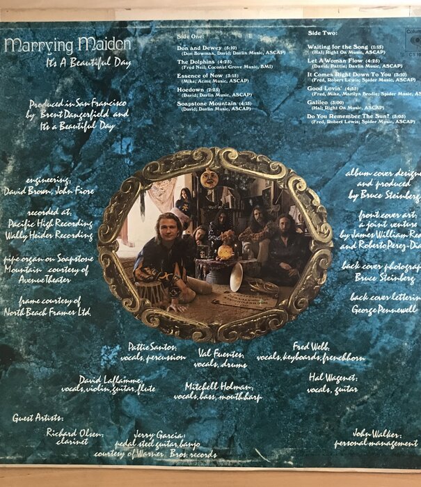 Marrying Maiden - It’s A Beautiful Day - CS1058 - Vinyl LP (USED)