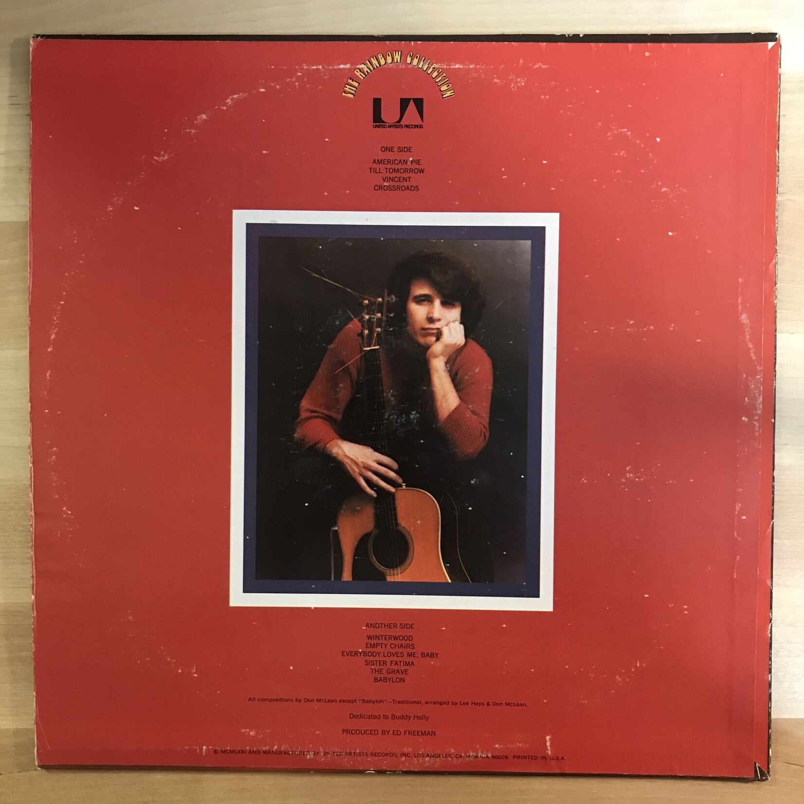 Don McLean - American Pie - UAS5535 - Vinyl LP (USED)