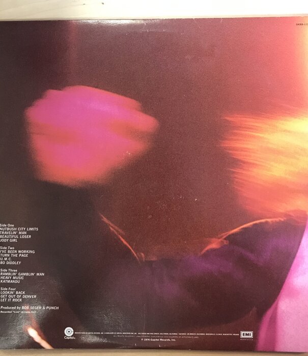 Bob Seger and the Silver Bullet Band - ‘Live’ Bullet - Vinyl (USED)