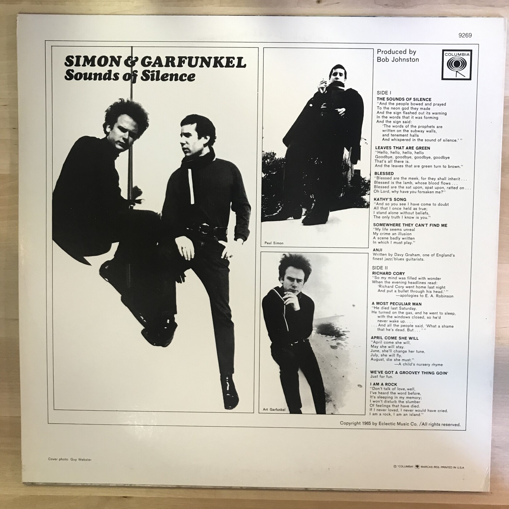 Simon & Garfunkel - Sounds Of Silence - PC 9269 - Vinyl LP (USED)