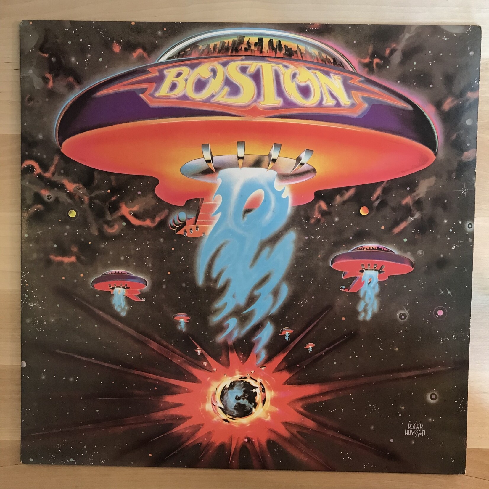 Boston - Boston - JE34188 - Vinyl LP (USED)