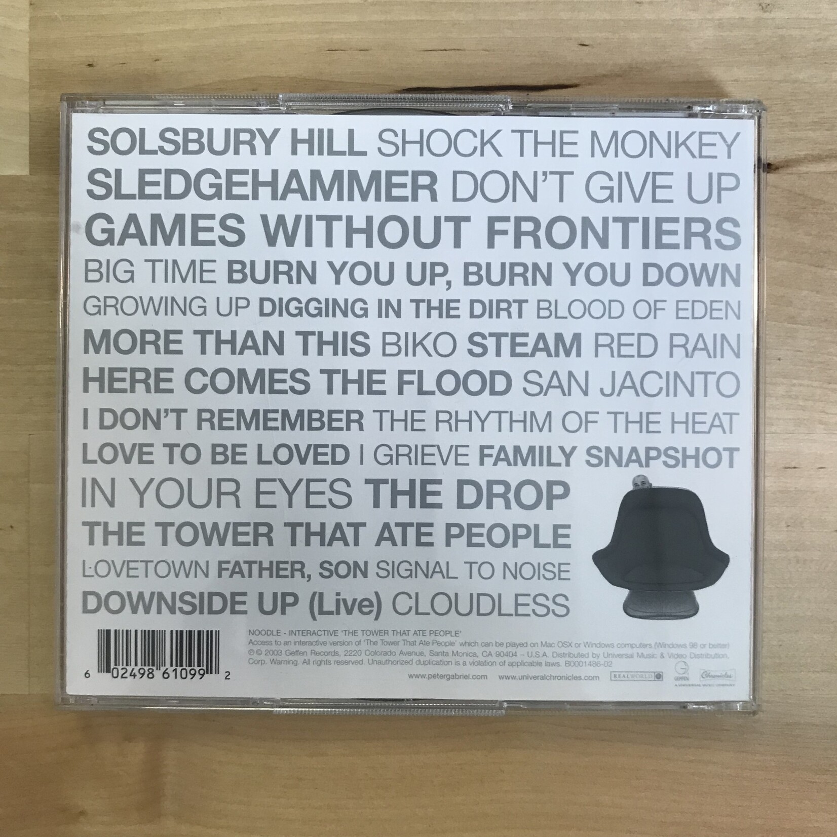 Peter Gabriel - Hit - CD (USED)