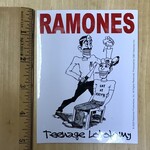 Ramones - Teenage Lobotomy - Sticker (NEW)