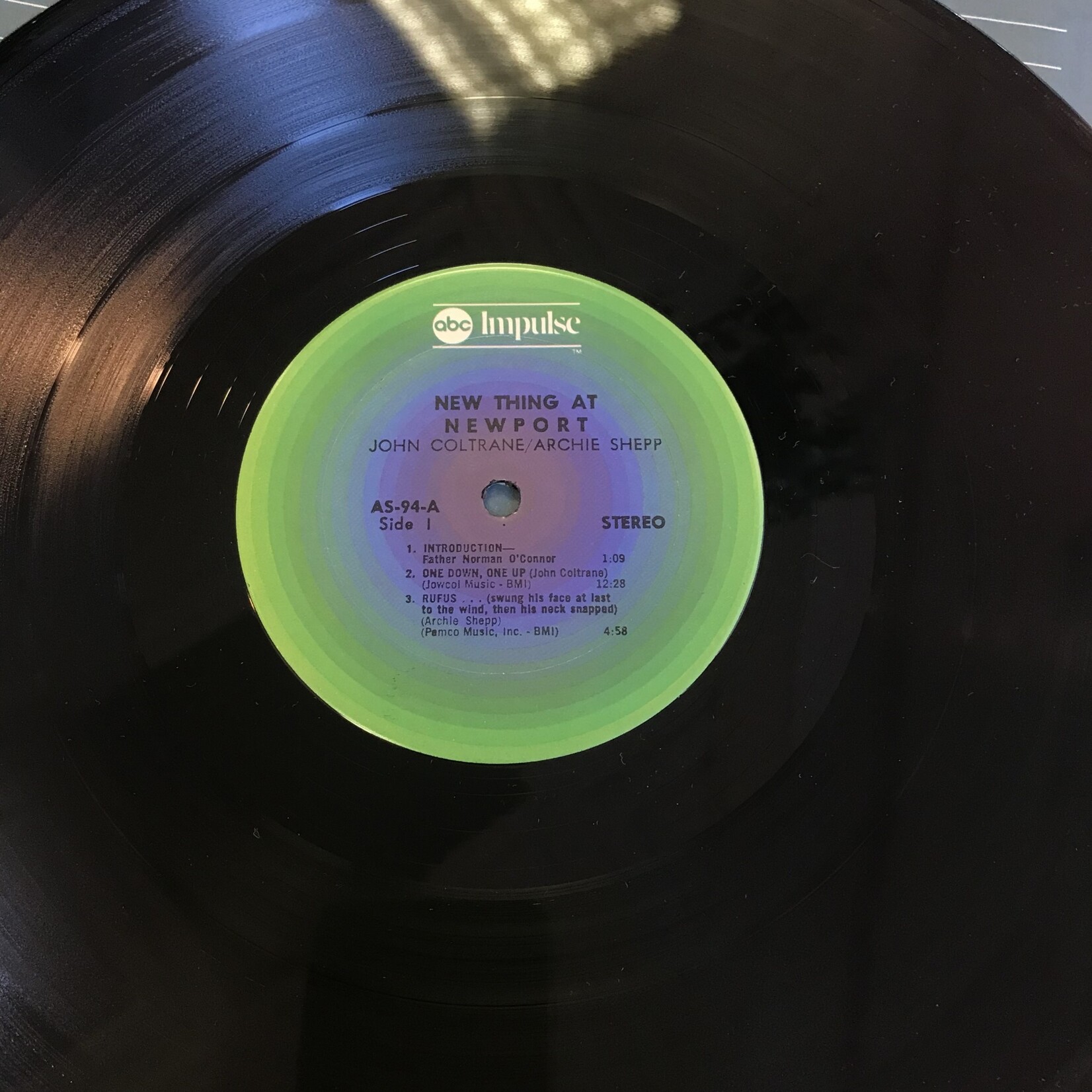 John Coltrane, Archie Shepp - New Thing At Newport - AS94 - Vinyl LP (USED)