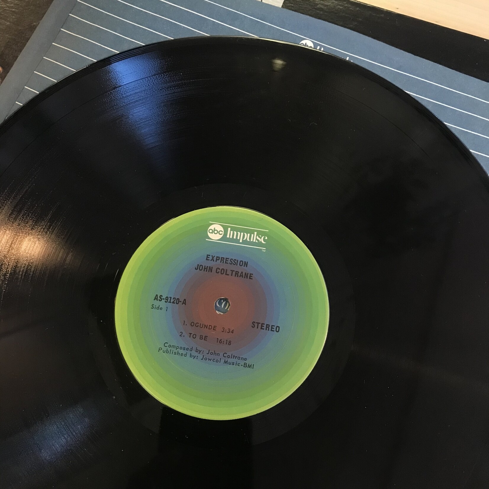 John Coltrane - Expression - AS9120 - Vinyl LP (USED)