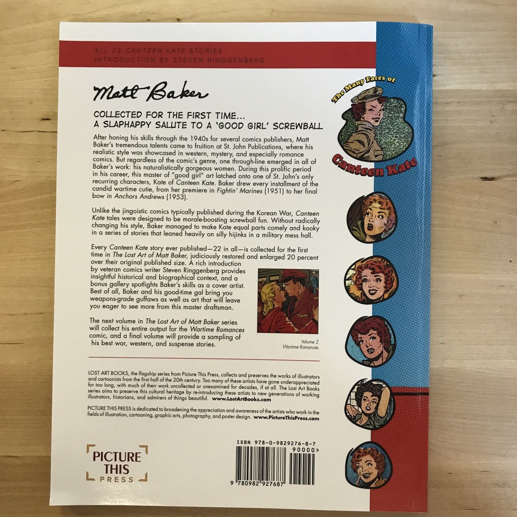 Joseph V. Procopio (Editor) - The Lost Art Of Matt Baker Vol. 1: The Complete Canteen Kate - Paperback (NEW)