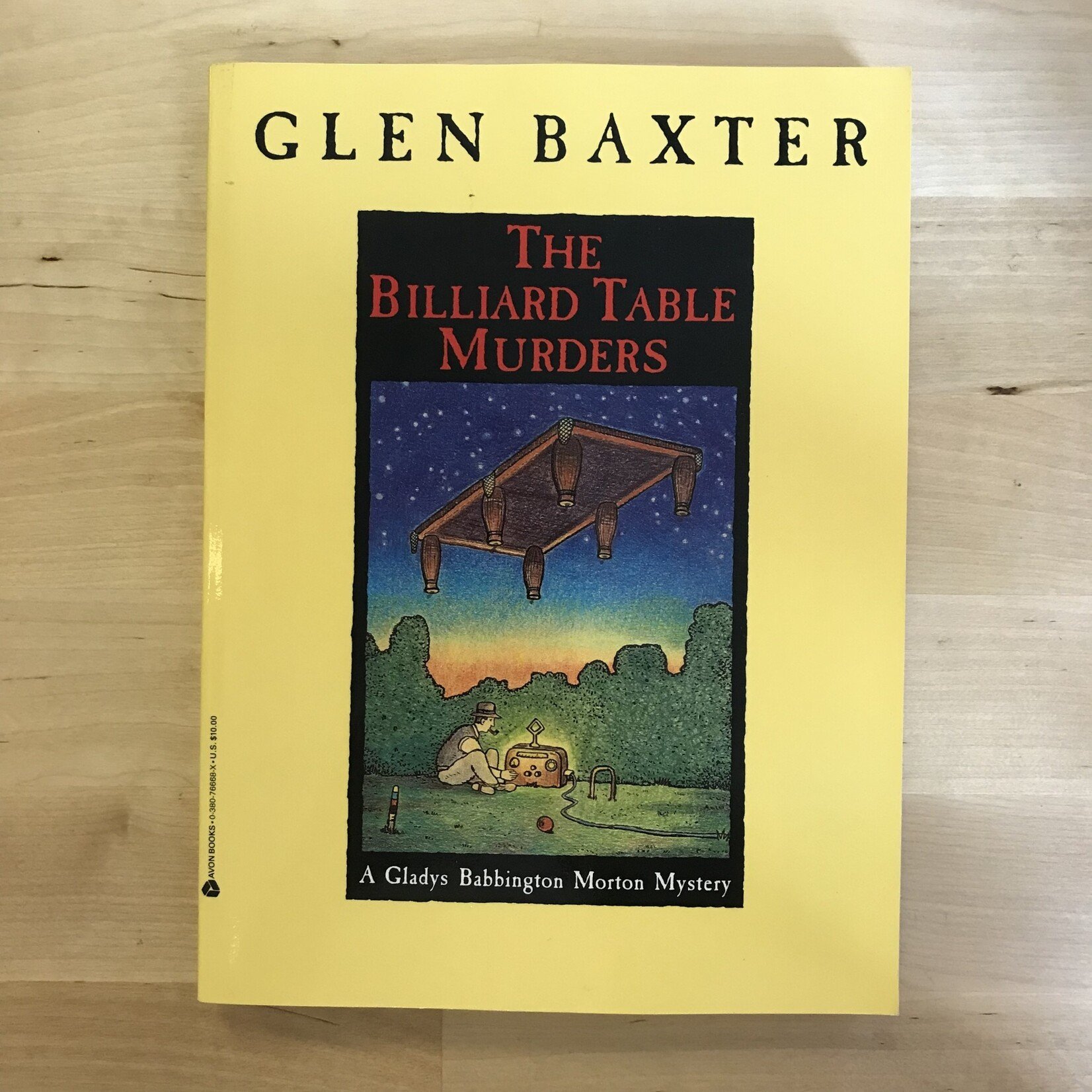 Glen Baxter - The Billiard Table Murders - Paperback (USED)