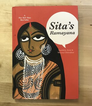 Samhita Arni, Moyna Chitrakar - Sita’s Ramayana - Hardback (USED)