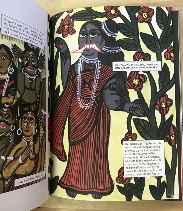 Samhita Arni, Moyna Chitrakar - Sita’s Ramayana - Hardback (USED)