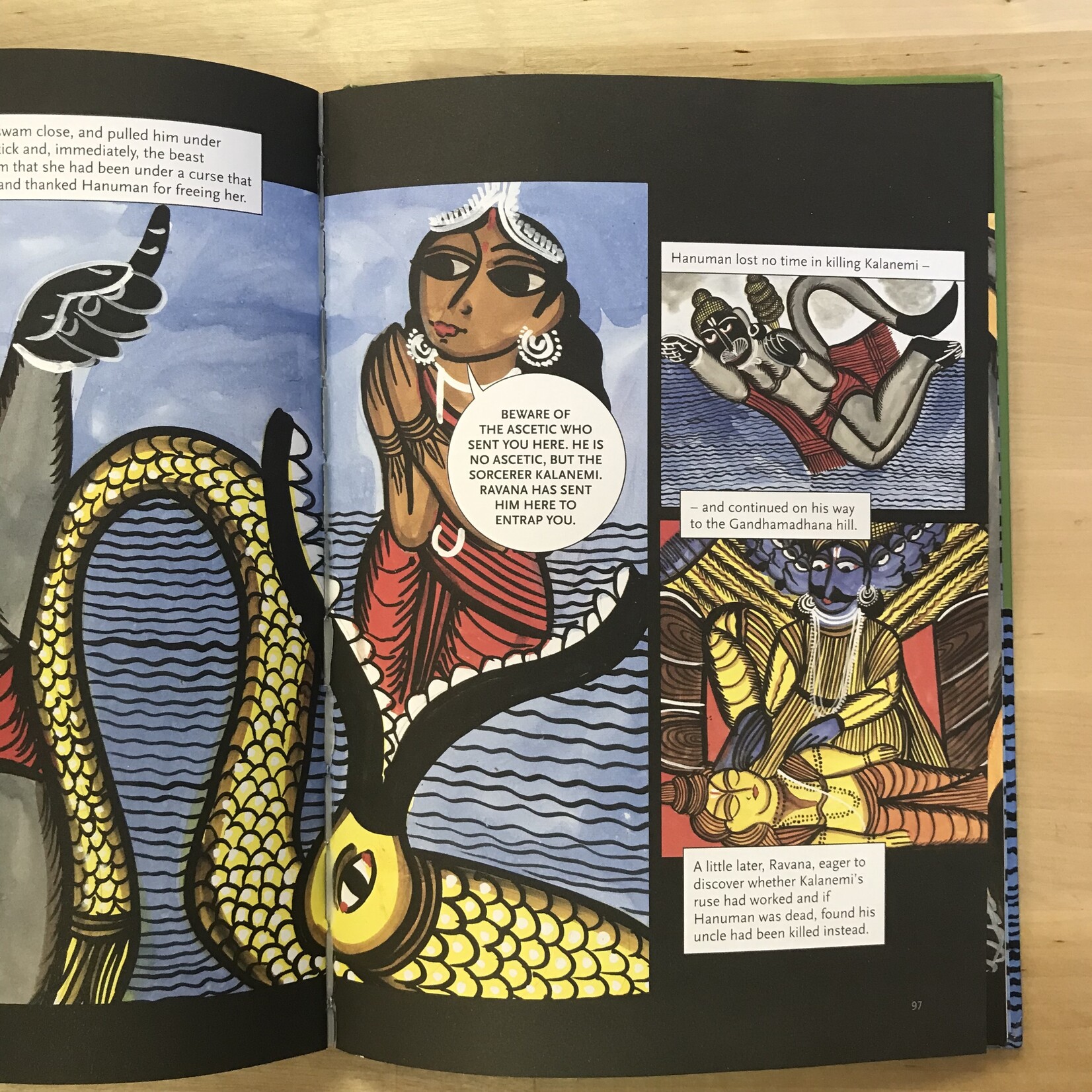 Samhita Arni, Moyna Chitrakar - Sita’s Ramayana - Hardback (USED)