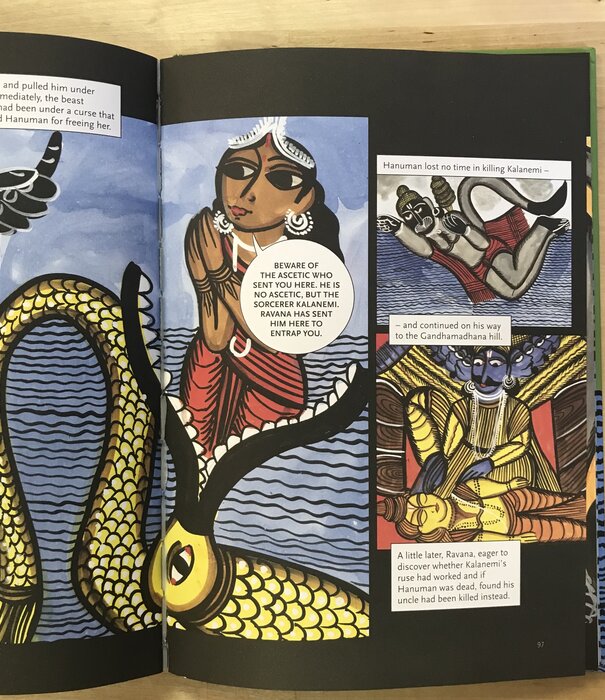 Samhita Arni, Moyna Chitrakar - Sita’s Ramayana - Hardback (USED)