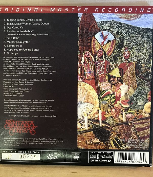 Santana - Abraxas: Original Master Recording Series - CD (USED)