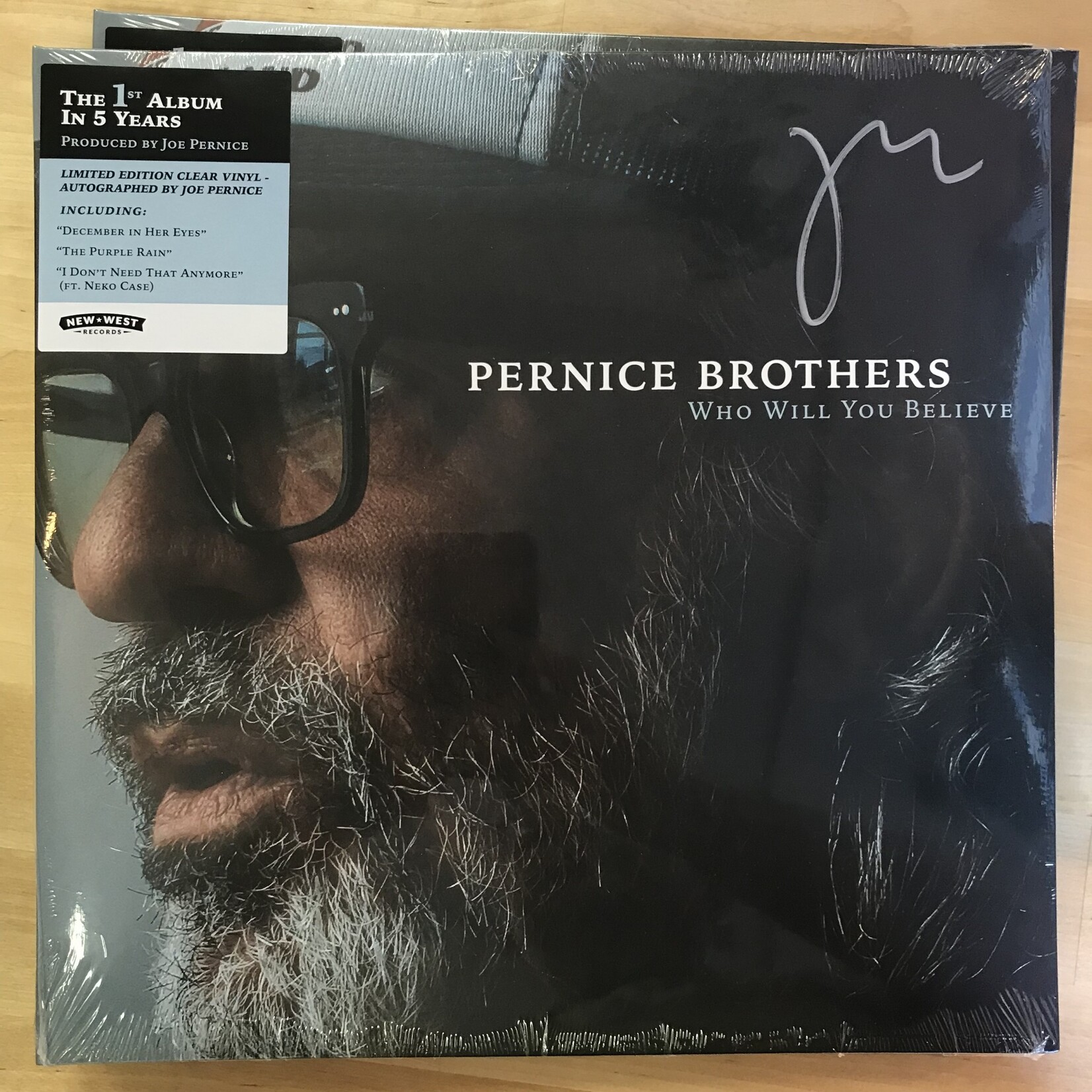 Pernice Brothers - Who Will You Believe - LP-NW-5807IE - Vinyl LP (NEW - SIGNED)