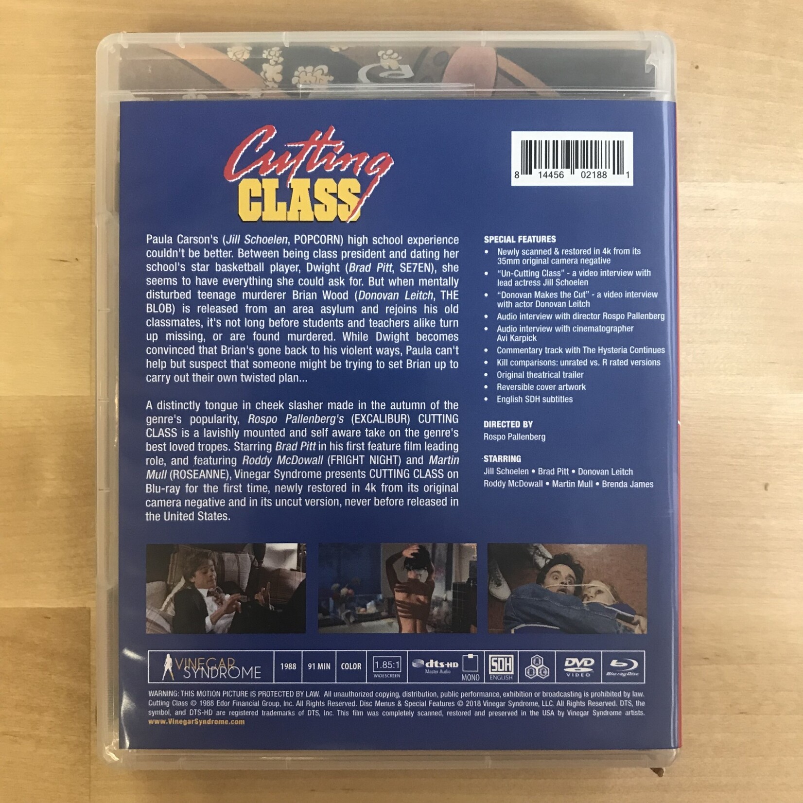 Cutting Class (Bleacher Slipcover) - DVD / Blu-Ray (USED)