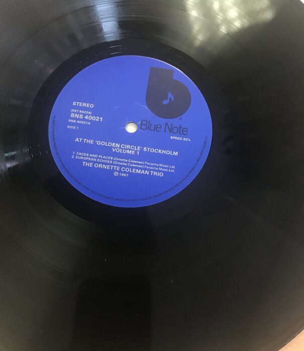 Ornette Coleman - At The Golden Circle Stockholm Volume 1 - BNS 40021 - Vinyl LP (USED - UK)
