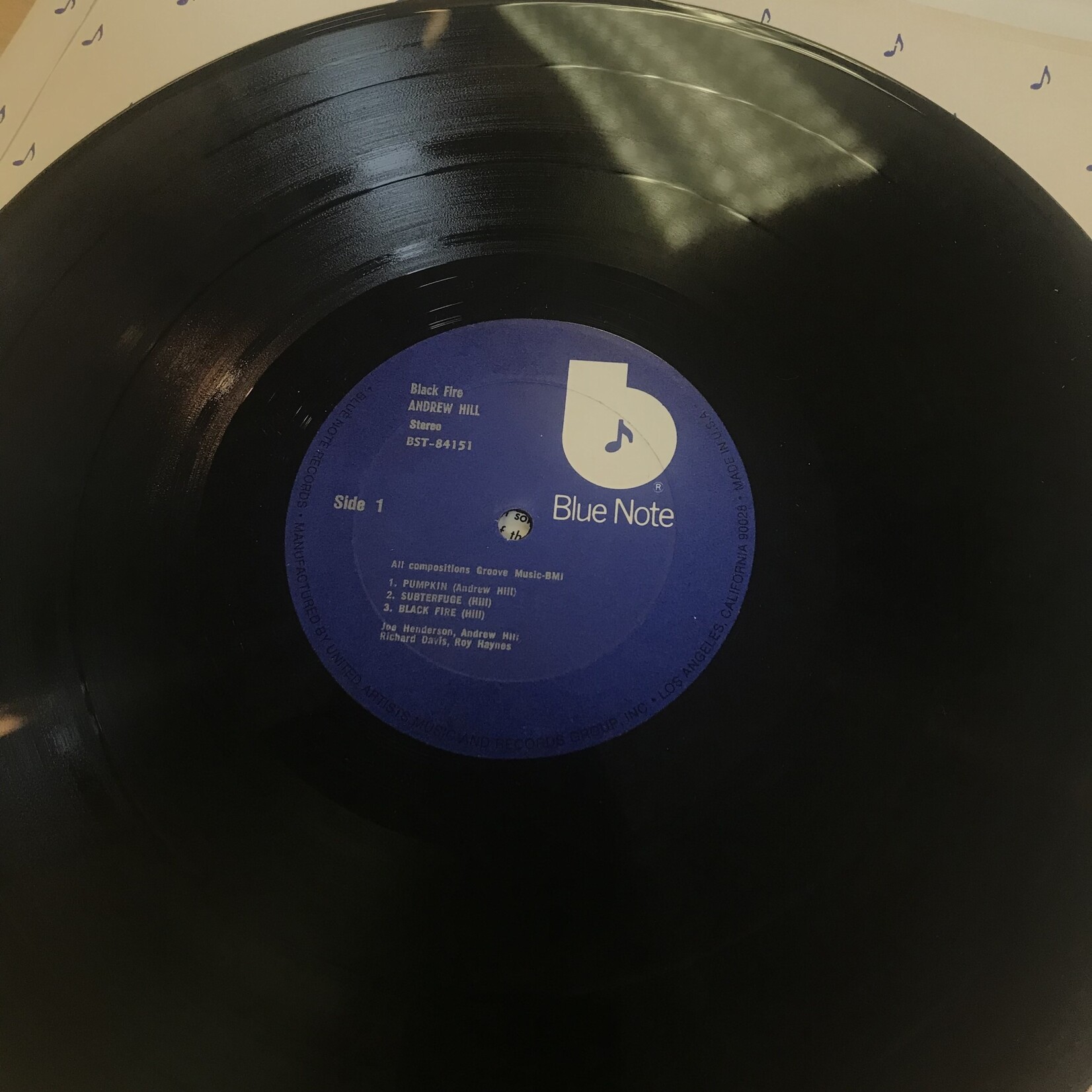 Andrew Hill - Black Fire - BST 84151 - Vinyl LP (USED)