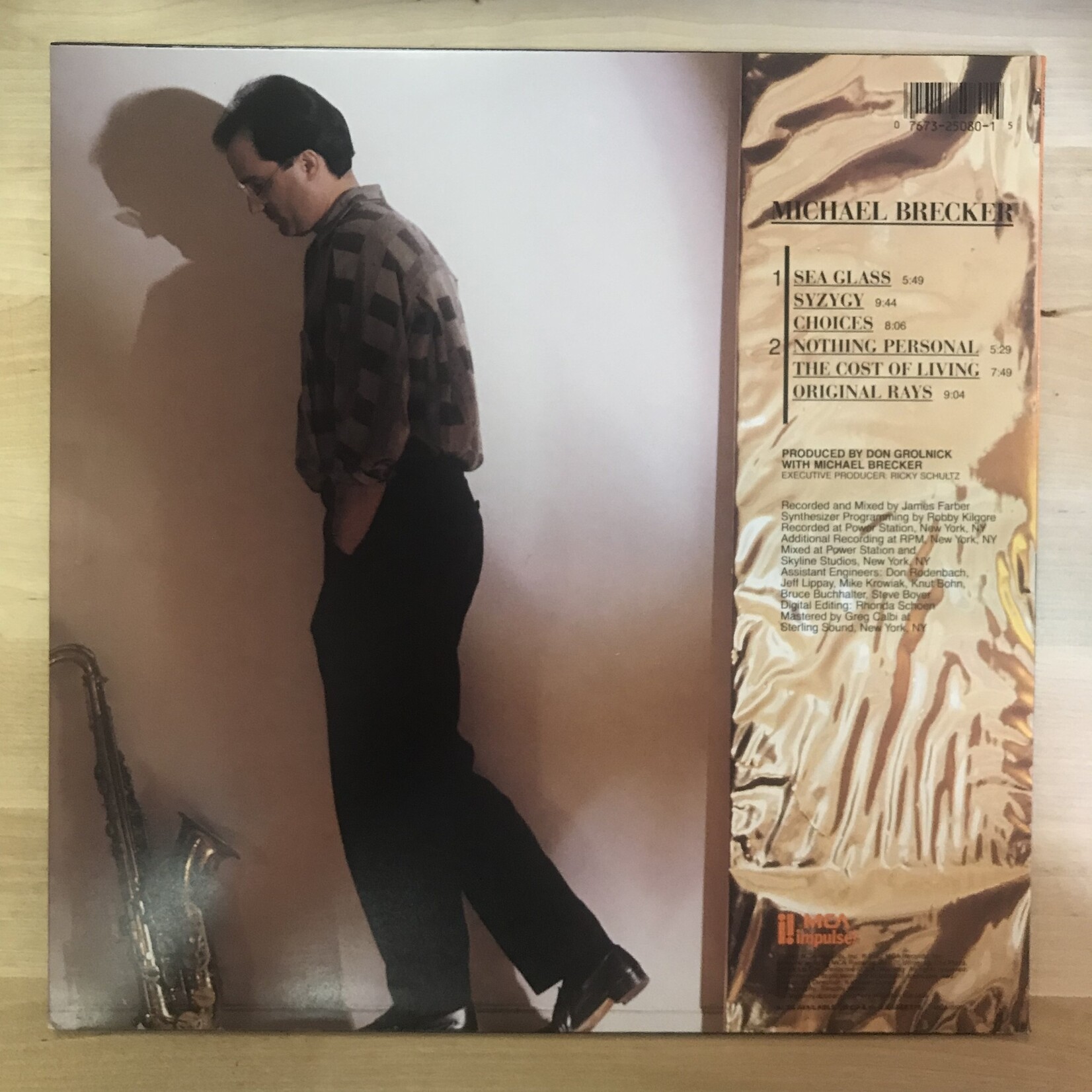 Michael Brecker - Michael Brecker - MCA5980 - Vinyl LP (USED)