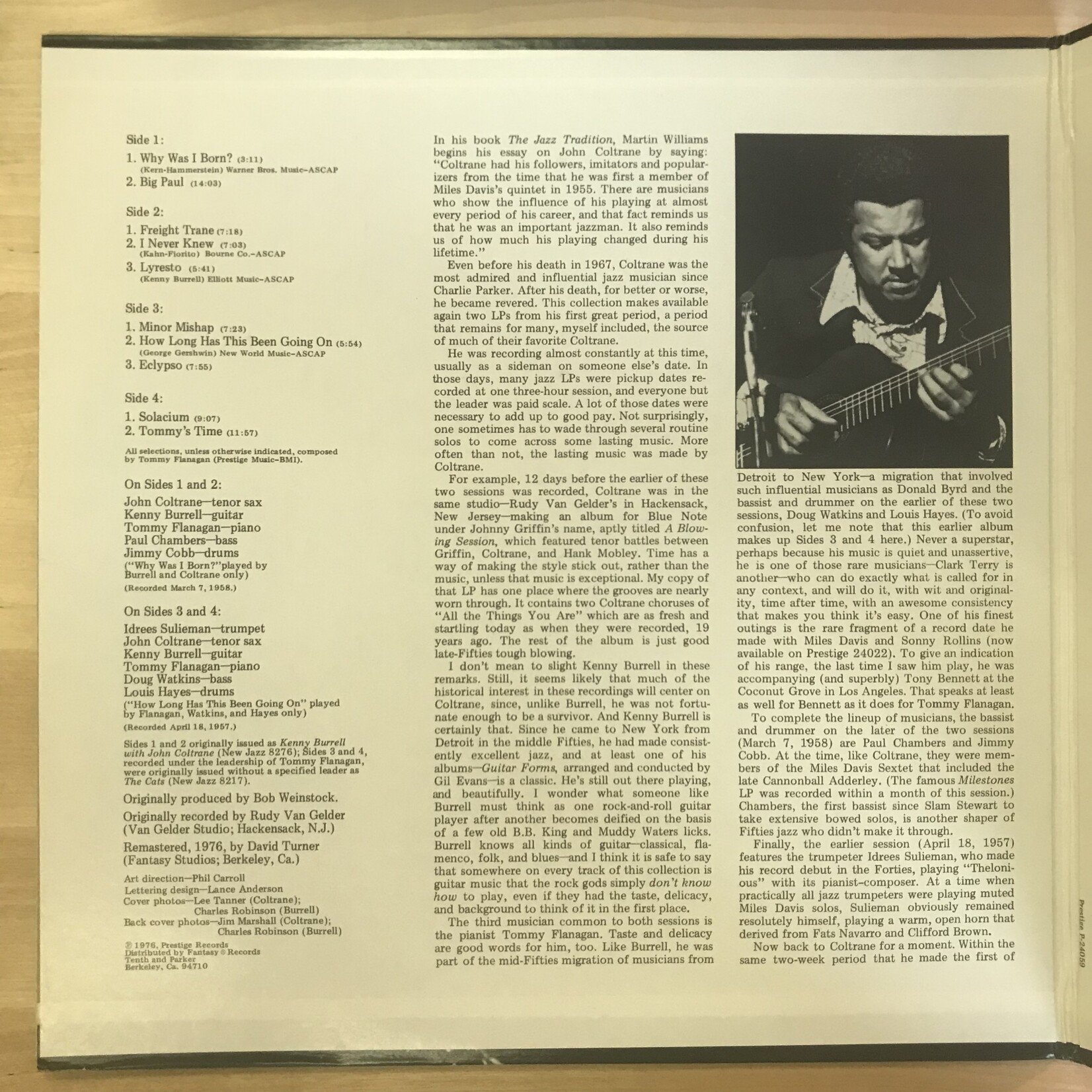 John Coltrane, Kenny Burrell - John Coltrane / Kenny Burrell - P24059 - Vinyl LP (USED)
