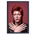 David Bowie - Hands 11X17 Framed Print With Gel-Coat - Art (NEW)
