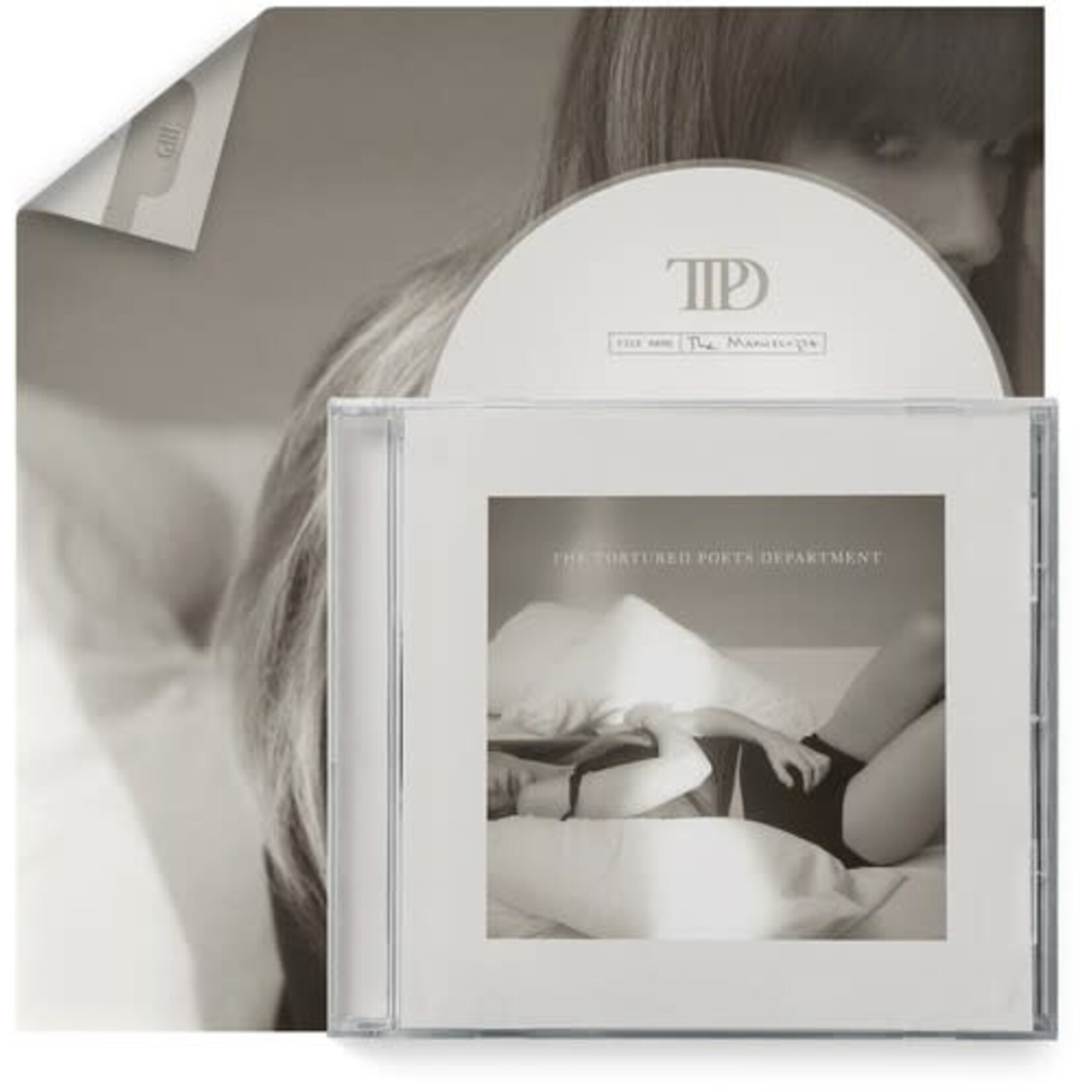 Taylor Swift - The Tortured Poets Department + Bonus Track “The Manuscript” - CD (NEW)