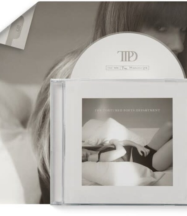 Taylor Swift - The Tortured Poets Department + Bonus Track “The Manuscript” - CD (NEW)