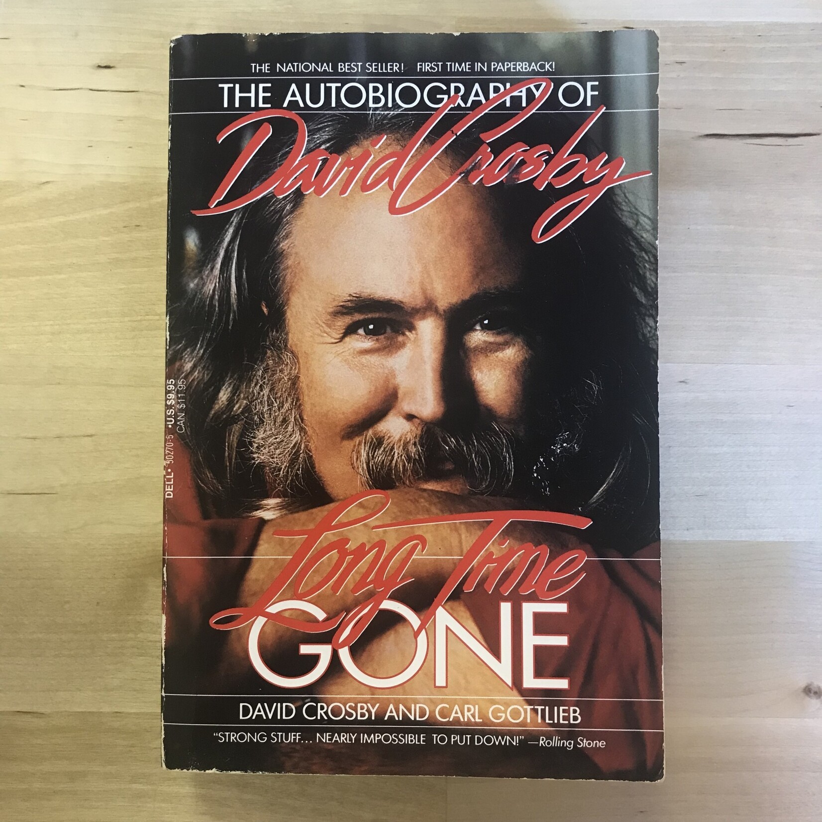 David Crosby - Long Time Gone - Paperback (USED)