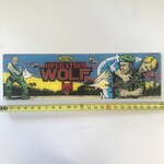 Operation Wolf (1987) - Arcade Game Marquee (USED)