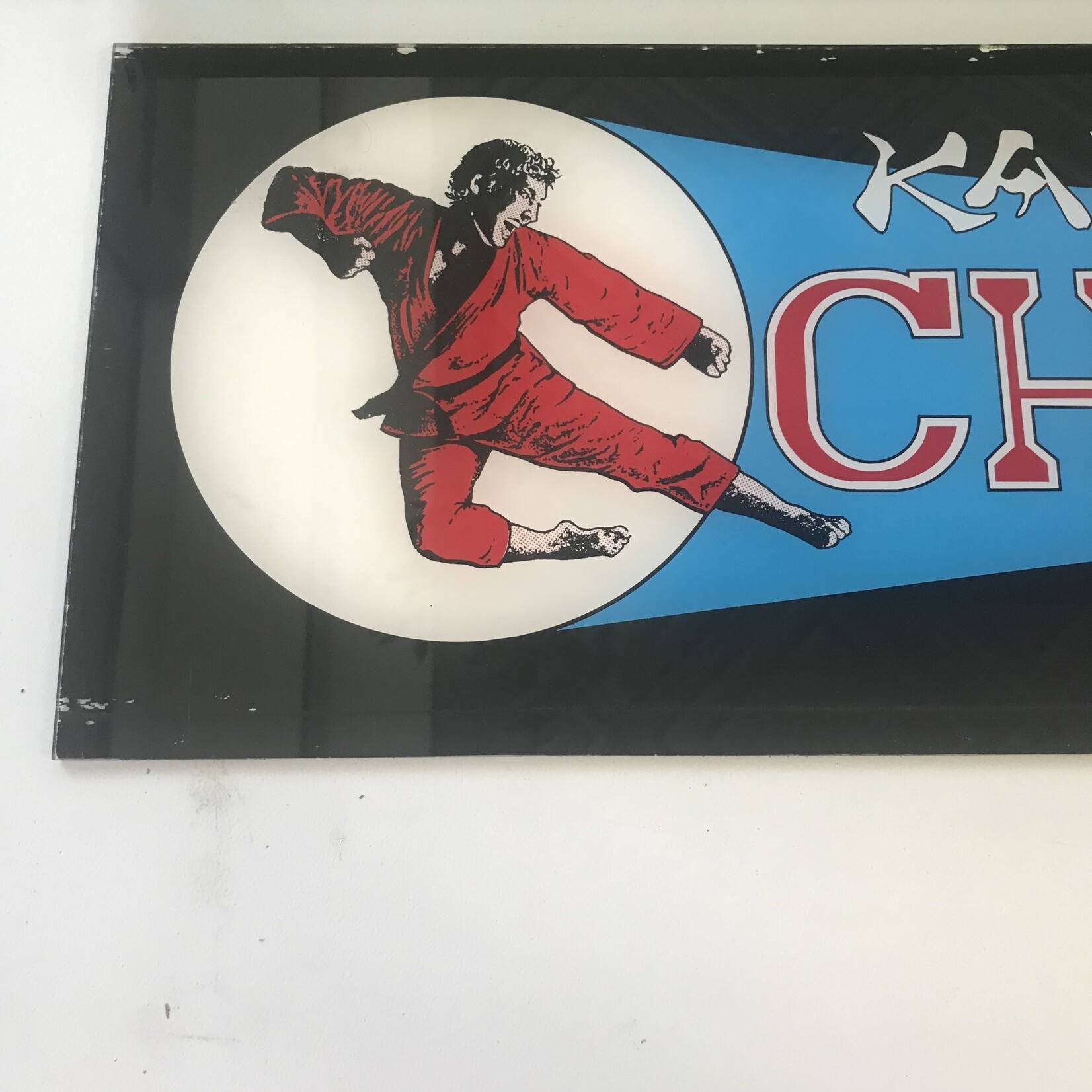 Karate Champ - Arcade Game Marquee (USED)