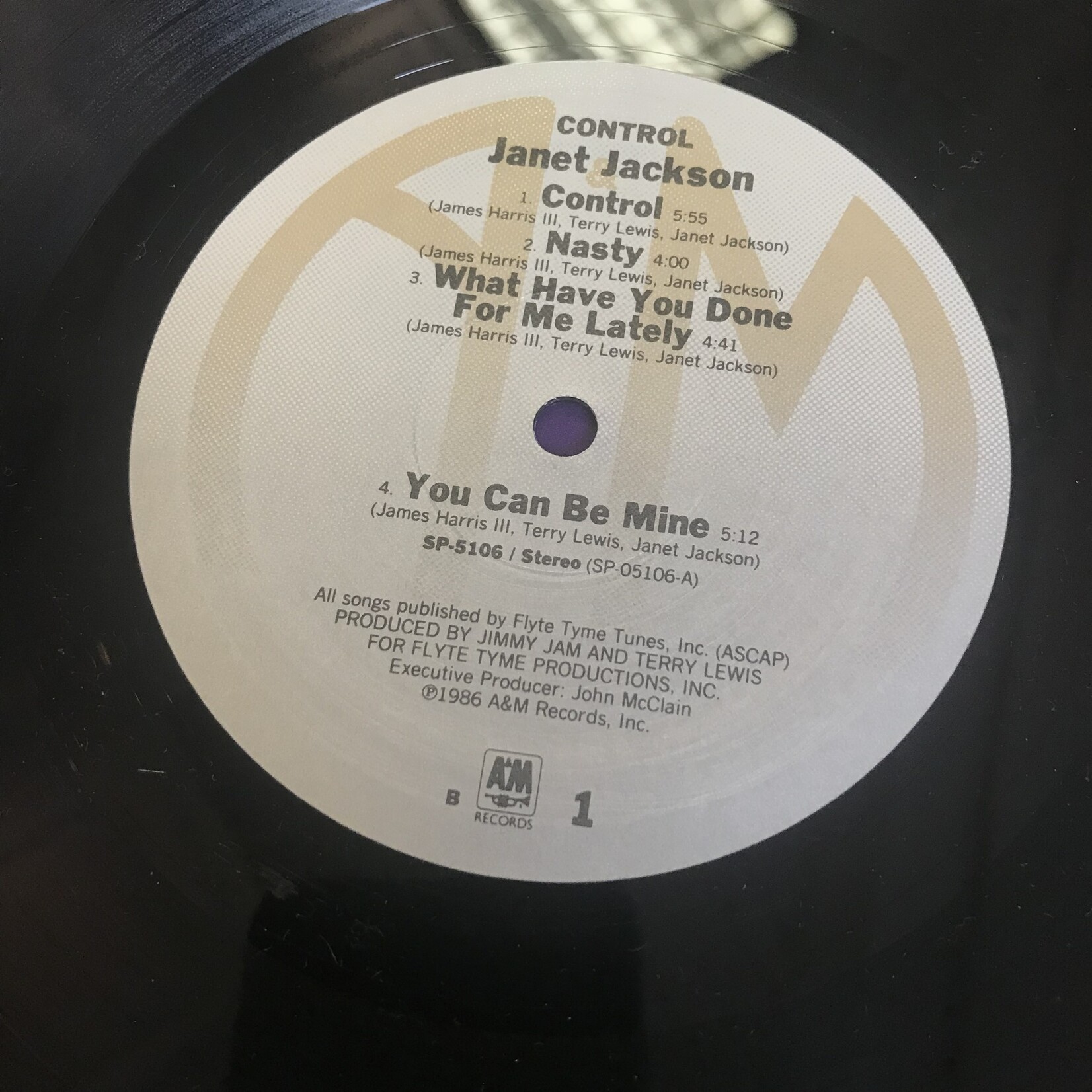 Janet Jackson - Control - SP5106 - Vinyl LP (USED)