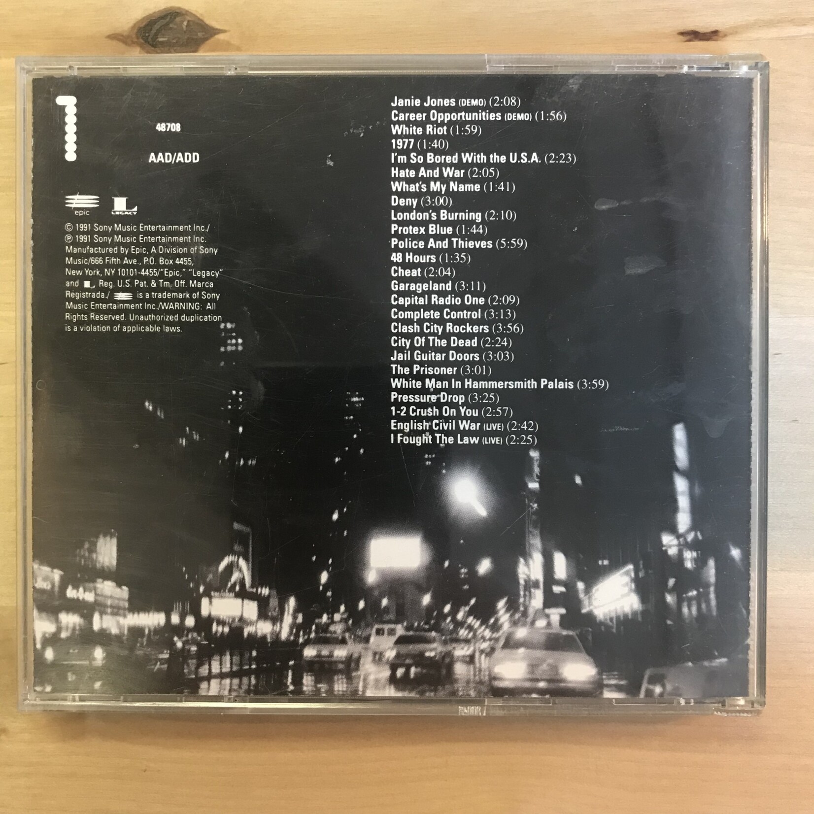 Clash - On Broadway 1 - CD (USED)