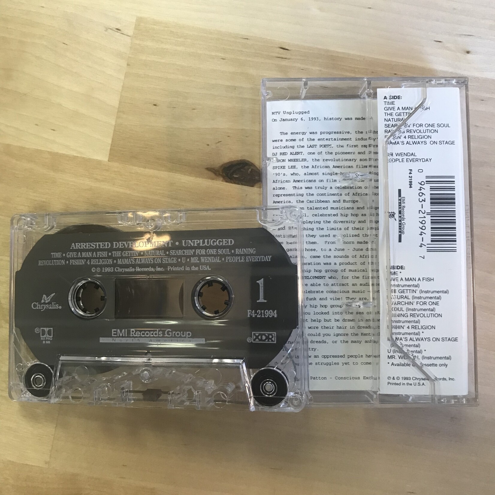 Arrested Development - Unplugged - Cassette (USED)