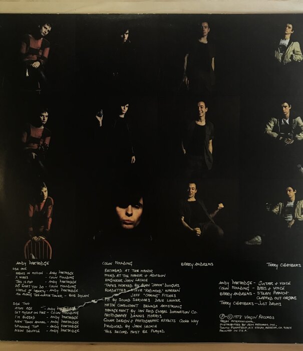 XTC - White Music - VI 2095 - Vinyl LP (USED)