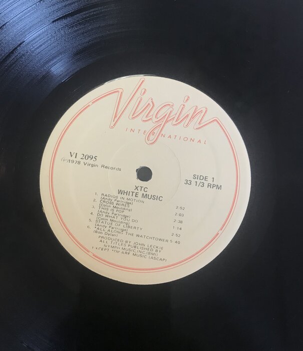 XTC - White Music - VI 2095 - Vinyl LP (USED)