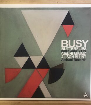 Gianno Mimmo, Alison Blunt - Busy Butterflies - AMRN 062 - Vinyl LP (USED)