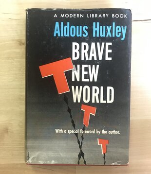 Aldous Huxley - Brave New World (Modern Library) - Hardback (VINTAGE)
