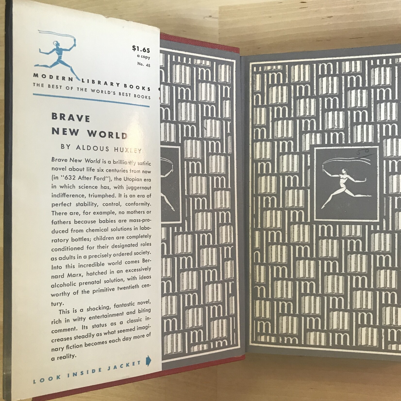 Aldous Huxley - Brave New World (Modern Library) - Hardback (VINTAGE)