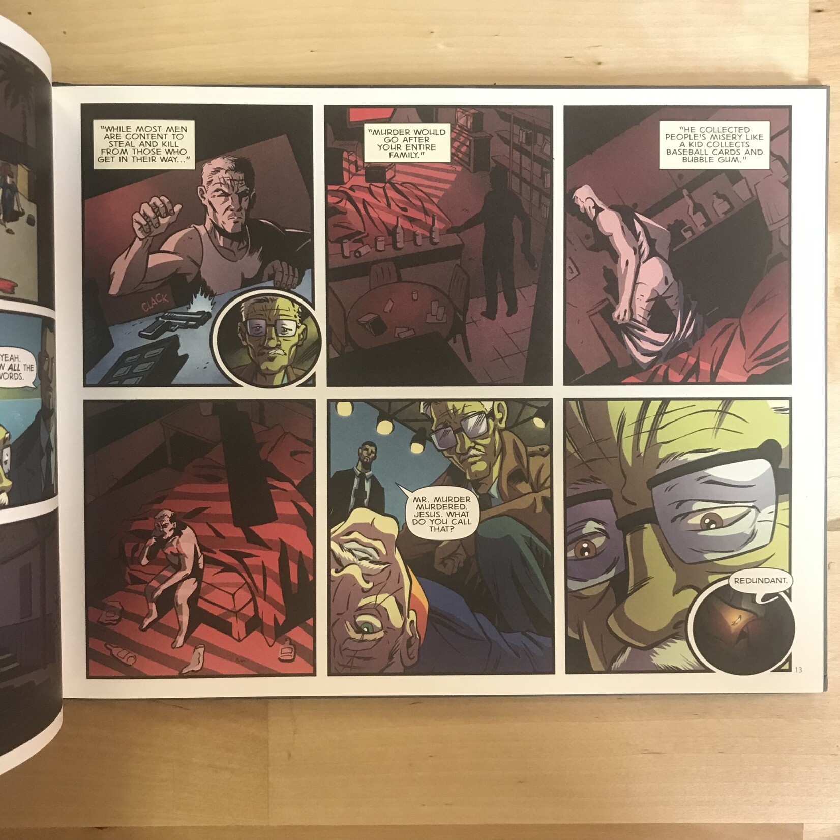 Victor Quinaz, Brent Schoonover - Mr. Murder Is Dead - Hardback (USED)