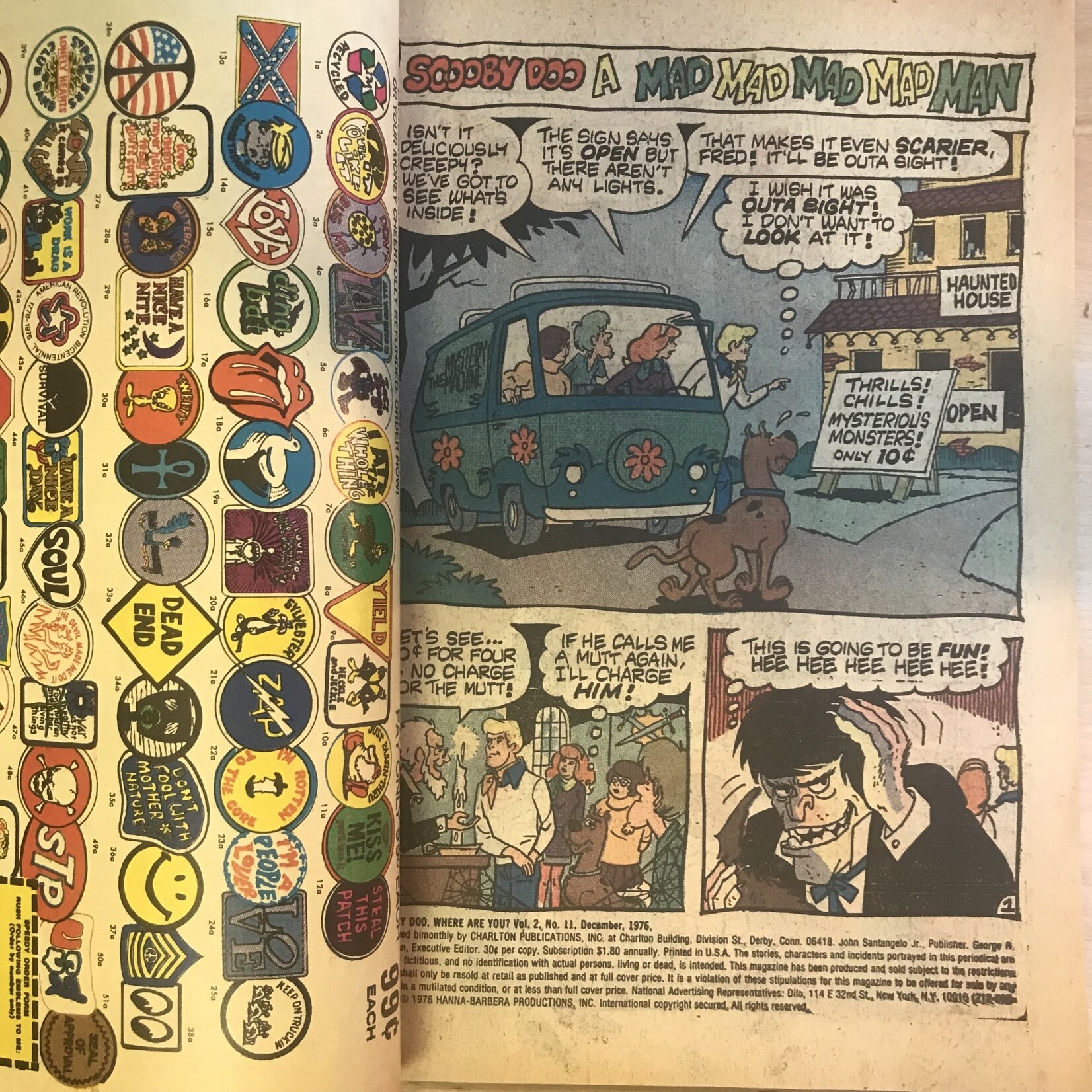 Scooby Doo … Where Are You - #11 December 1976 - Comic Book