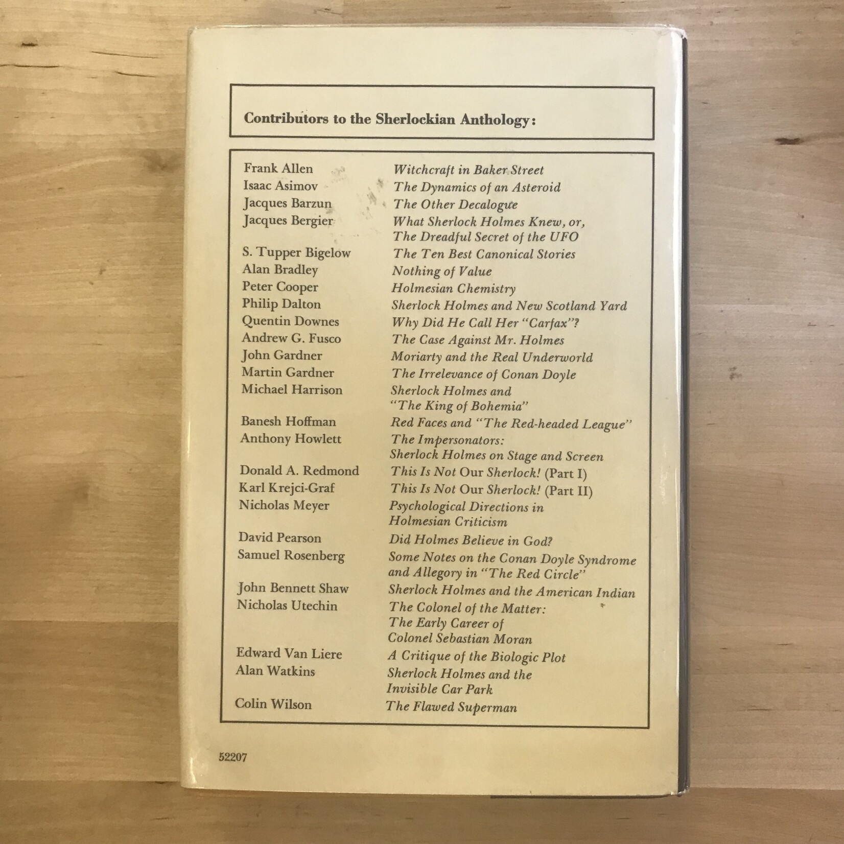 Michael Harrison (Editor) - Beyond Baker Street: A Sherlockian Anthology - Hardback (USED - FE)