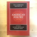Alfred Bendixen, Stephen Burt (Editors) - The Cambridge History Of American Poetry - Paperback (USED)