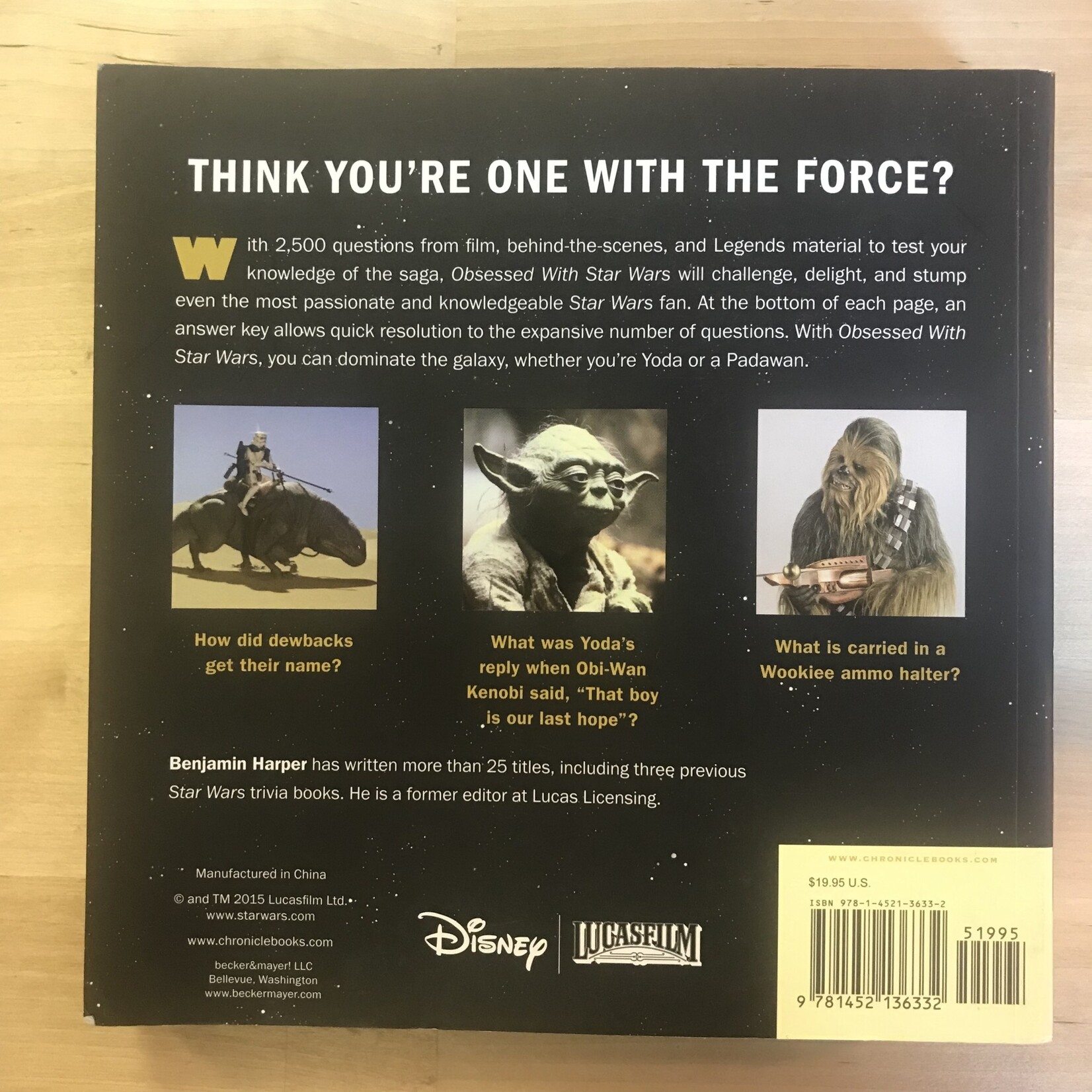 Benjamin Harper - Obsessed With Star Wars - Paperback (USED)
