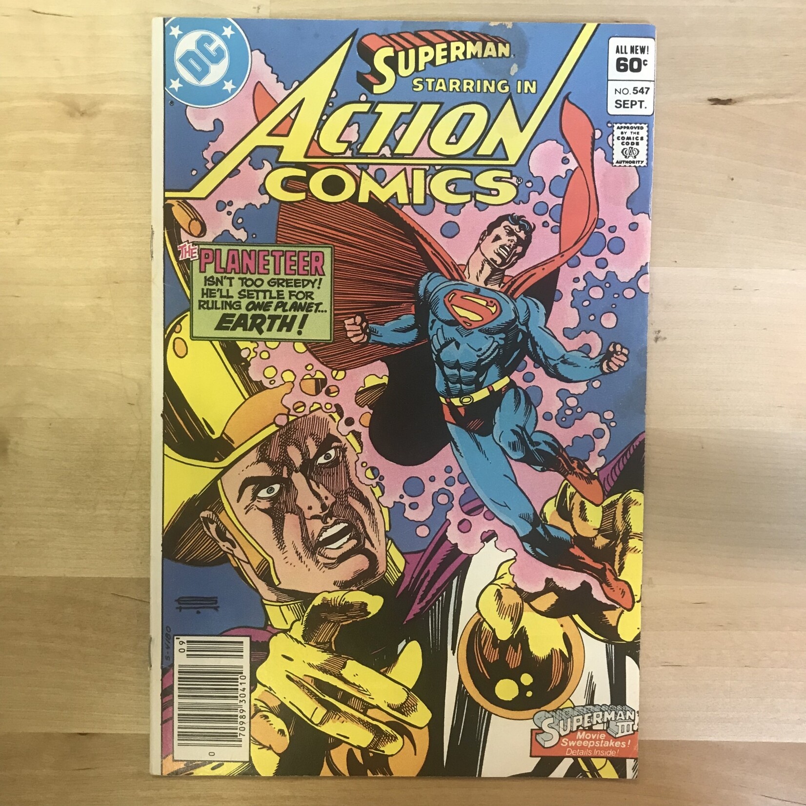 Superman - Action Comics - #547 September 1983 - Comic Book