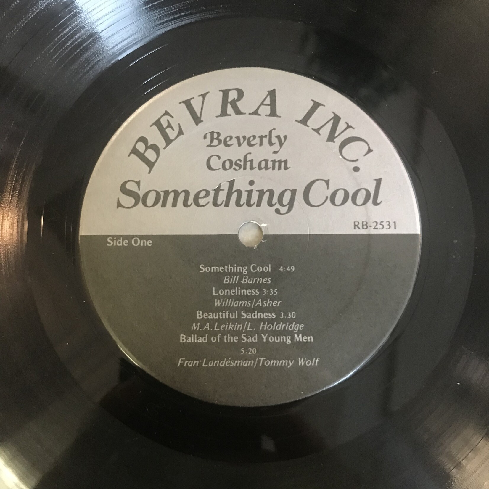 Beverly Cosham - Something Cool - RB2531 - Vinyl LP (USED)